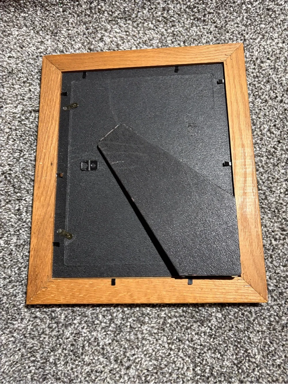 Classic Solid Oak-Style Picture Frame in Warm Brown 8x10